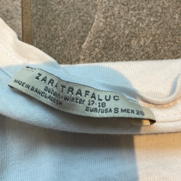 Zara white oversized tee - Picture 3 of 3